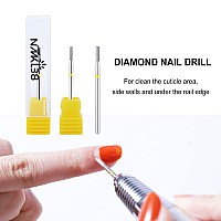 Nmkl38 Diamond Bit Small Barrel Shape Electric Nail Drill File Cuticle Cleaner Tool For Rotary Nail Drill Machine Manicure Pedic