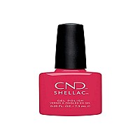 CND Shellac Gel Nail Polish, Red/Burgundy, 0.25