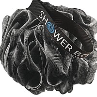 Shower Bouquet Loofahcharcoal Bathspongecolorset Xl75G Extra Large 4 Pack Soft Mesh Black Loufa Puff Exfoliating Body Sc