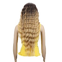 Joedir Lace Front Wigs 30 Long Wavy Synthetic Wigs For Women 130 Density Wigstat62724E