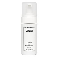 OUAI Air Dry Foam - Hair Mousse for Curly Hair & Beach Waves - Conditioning & Detangling With Kale and Carrot Extract - Paraben, Phthalate and Sulfate Free Curly Hair Products (4 Oz)