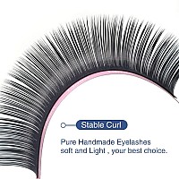 Qeelasee Ellipse Eyelash Extension 020Mm C Curl 10Mm Flat Individual Eyelashes False Lashes Mink Lashes Extensions