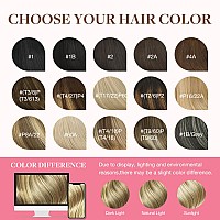 Goo Goo Clip In Hair Extensions Real Human Hair Remy Human Hair Extensions Clip Ins For Women Natural Human Hair 18Inch 120G