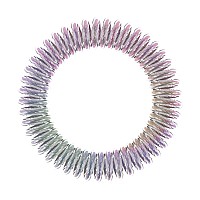 Invisibobble Slim Traceless Spiral Hair Ties Pack Of 3 Vanity Fairy Strong Elastic Grip Coil Hair Accessories For Women N