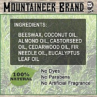 Mountaineer Brand Heavy Duty Beard Balm For Men 100 Natural With No Parabens Or Dyes Leave In Styling And Conditioning Balm