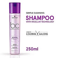 BC BONACURE Keratin Smooth Perfect Micellar Shampoo, 8.5-Ounce