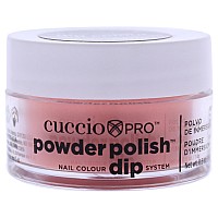 Cuccio Colour Powder Nail Polish, Peach Coral, 0.5 Oz