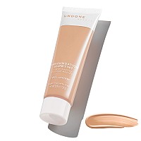 Undone Beauty Unfoundation Light coverage glow Tint Foundation with coconut for Natural, Dewy Deep Neutral glow - Enhances Face Shape, cheeks, & Jawline - Latte Medium