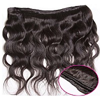 UNice Hair Icenu Series Hair Brazilian Virgin Human Hair Body Wave 3 Bundles 100% Real Unprocessed human Virgin Hair Extensions Natural Color (16 16 16inch)