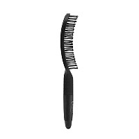 Cricket Large Wide Vent Hair Brush - Anti-Static, Black