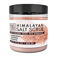 Dead Sea Collection Salt Body Scrub Large 2328 Oz With Himalayan Salt Pure Oils And Dead Sea Minerals