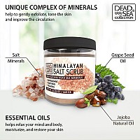 Dead Sea Collection Salt Body Scrub Large 2328 Oz With Himalayan Salt Pure Oils And Dead Sea Minerals