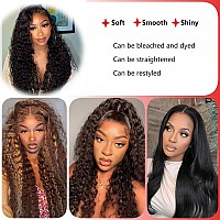 12A Brazilian Deep Wave Human Hair 3 Bundles 14 14 14 Pineapple Deep Wave Bundles 100 Unprocessed Virgin Remy Hair Bundles D