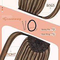 Ve Sunny Ponytail Extension Real Human Hair Brown Human Hair Ponytail Dark Brown Ponytail Extension Human Hair Dark Brown Highli