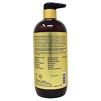 24 Fl Oz Shampoo + 24 Fl Oz Conditioner. PURA D'OR Advanced Therapy System Shampoo & Conditioner Reduces Hair Thinning for Thicker Head of Hair, Infused with Premium Organic Argan Oil & Aloe Vera