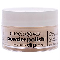 Cuccio Pro Powder Polish Dip - Flattering Peach, 0.5 oz