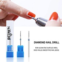 Nmkl38 Diamond Efile Nail Drill Bit For Manicure Pedicure Russian Electric File Bits Efile Cuticle Bits Salon Tool Medium