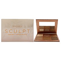 SIGMA Beauty Sculpt Highlight Plus Contour Palette 0.98 oz