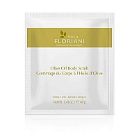 Villa Floriani Olive Oil Body Scrub - 5 Sachets, Multicolor