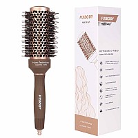 Fixbody Round Brush For Blow Out Hair Brush With Boar Bristles Nano Ionic Thermal Ceramic Round Brush For Blow Drying Roller