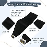 Ve Sunny Tape On Black Hair Extensions Human Hair Invisible Tape In Natural Hair Extensions Black Real Human Hair Tape In Extens