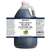 Zatural Black Castor Oil100 Pure Tropic Jamaican Black Castor Oil 1 Gallon