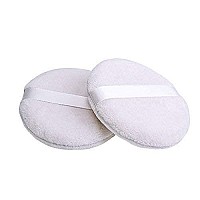 Topwon 4 Inch Powder Puff, Washable Large Body Powder Puff, Soft & Furry - 10Pcs