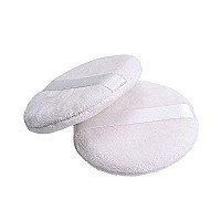 Topwon 4 Inch Powder Puff, Washable Large Body Powder Puff, Soft & Furry - 10Pcs