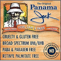 Panama Jack Sunscreen Suntan Lotion Spf 30 Broad Spectrum Uvauvb Protection Paba Paraben Gluten Cruelty Free 6 Fl Oz