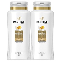 Pantene Shampoo And Conditioner 2 In 1 Prov Daily Moisture Renewal For Dry Hair 254 Fl Oz Pack Of 2