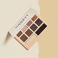 Honest Beauty Talc-Free Eyeshadow Palette with 10 Pigment-Rich Shades Mattes, Shimmers, Satins Dermatologist Tested + cruelty Free 067 oz