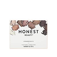 Honest Beauty Talc-Free Eyeshadow Palette with 10 Pigment-Rich Shades Mattes, Shimmers, Satins Dermatologist Tested + cruelty Free 067 oz