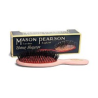 Mason Pearson Pink Pure Bristle Sensitive Hair Brush, 1 Count