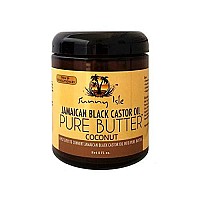 Sunny Isle Jamaican Black Castor Oil Pure Butter, Brown, 8 Fluid Ounce