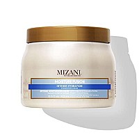 Mizani Moisture Fusion Intense Moisturizing Mask Restores Hydration in Dry Curls & Coils Moisturizes without Buildup with Argan Oil and Honey for Dry Hair 16.9 Fl Oz