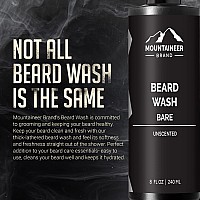 Mountaineer Brand Beard Wash For Men 100 Natural Beard Shampoo Thick Cleaning Softening Lather For Hair And Skin Hydrate