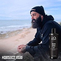 Mountaineer Brand Beard Wash For Men 100 Natural Beard Shampoo Thick Cleaning Softening Lather For Hair And Skin Hydrate