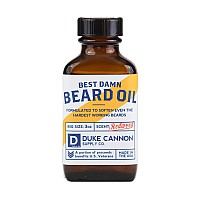 Duke Cannon Supply Co Beard Bundle Best Beard Oil 3Oz Beard Balm 16Oz Made With Natural And Organic Ingredients