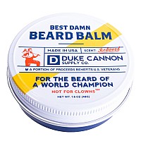 Duke Cannon Supply Co Beard Bundle Best Beard Oil 3Oz Beard Balm 16Oz Made With Natural And Organic Ingredients