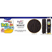 Multi Pack Deals Freetress Synthetic Hair Crochet Braids 2X Bo Loc 18 6Pack 1B