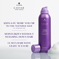 Alterna Caviar Anti-Aging Multiplying Volume Styling Mousse, 8.2 Ounce | For Fine, Thin Hair | Medium Hold | Sulfate Free , 8.2 Fl Oz (Pack of 1)