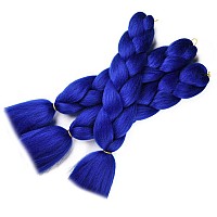 SuCoo Jumbo Braiding Hair Extension Synthetic Kanekalon High Temperature Fiber Crochet Twist Braids Hair With Small Free Gifts 24inch 3pcs/lot