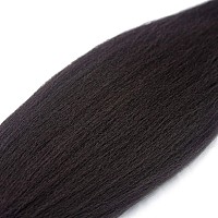 Dorsanee Dark Brown Braiding Hair Pre Stretched 20 Inch 8 Packs Braiding Hair Extensions For Crochet Box Braids Twists Locs Hair