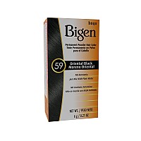 59 Oriental Black Bigen Permanent Powder 6 Pack