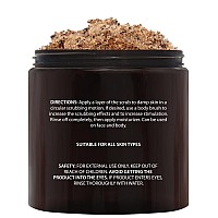 Brooklyn Botany Dead Sea Salt And Arabica Coffee Body Scrub 10 Oz Moisturizing And Exfoliating Body Face Hand Foot Scrub