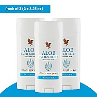 Forever Living Aloe Ever Shield Deodorant, 3 Pack (3 X 3.25 Oz)