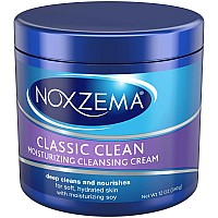 Noxzema Classic Clean Cream Moisturizing Cleansing 12 Oz