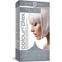 Smart Beauty Silver Hair Dye Permanent, Silver Toner for Bleached Hair, Demi Permanent Hair colour with Plex Anti-Breakage Technology that Protects Rebuilds Restores Hair Structure, cruelty Free