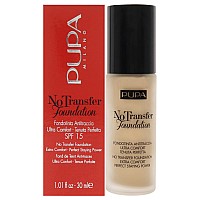 Pupa Milano No Transfer Foundation SPF 15, 1.01 Oz - Natural