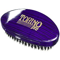 Torino Pro Wave Brush 1460 By Brush King Curved Firm Medium Palmmilitary 360 Waves Brush